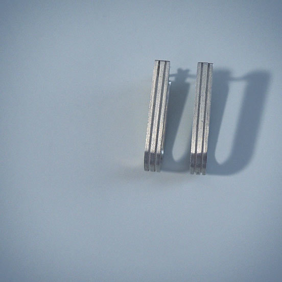 Parallel lines earring